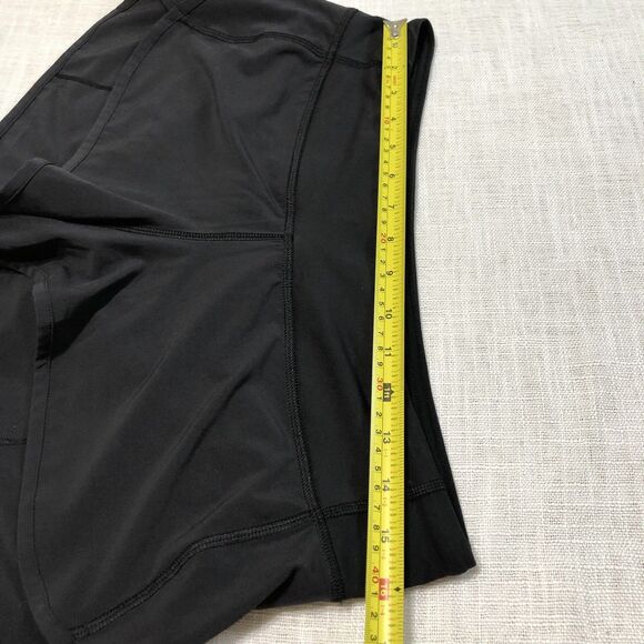 Lululemon Speed Up Shorts Womens Size 8 Black Lined Running Athleisure Gym - Picture 9 of 12